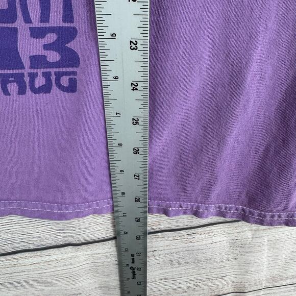 Jefferson Airplane Replica Concert T-Shirt Adult Size Large Purple Merch Rock - Picture 6 of 6